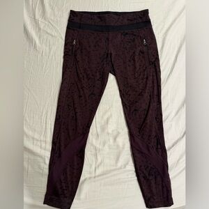 Lululemon Inspire Tight Plum Size 8